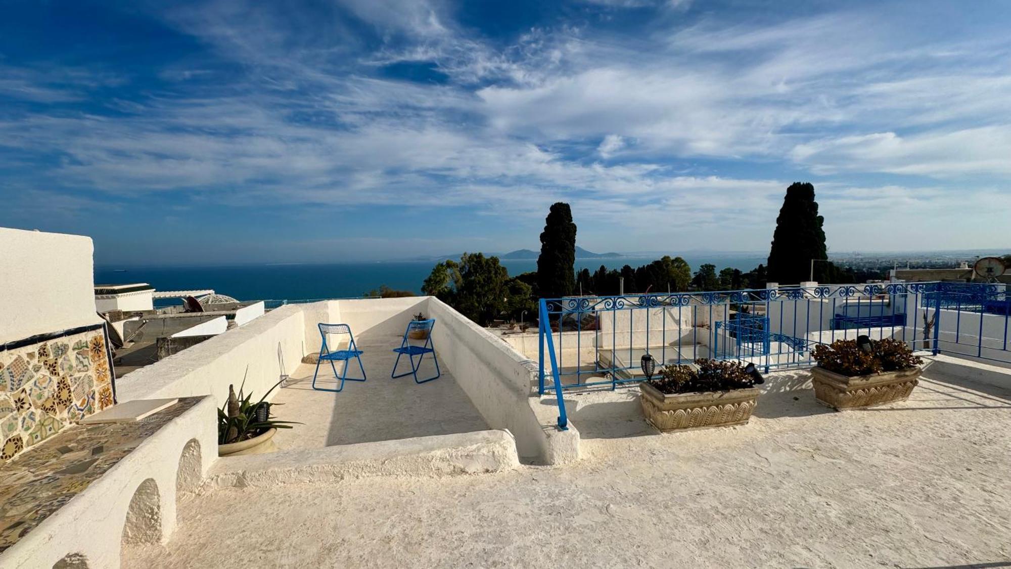 Panoramic 360 Degrees View Sidi Bousaid Sidi Bou Ali Kültér fotó