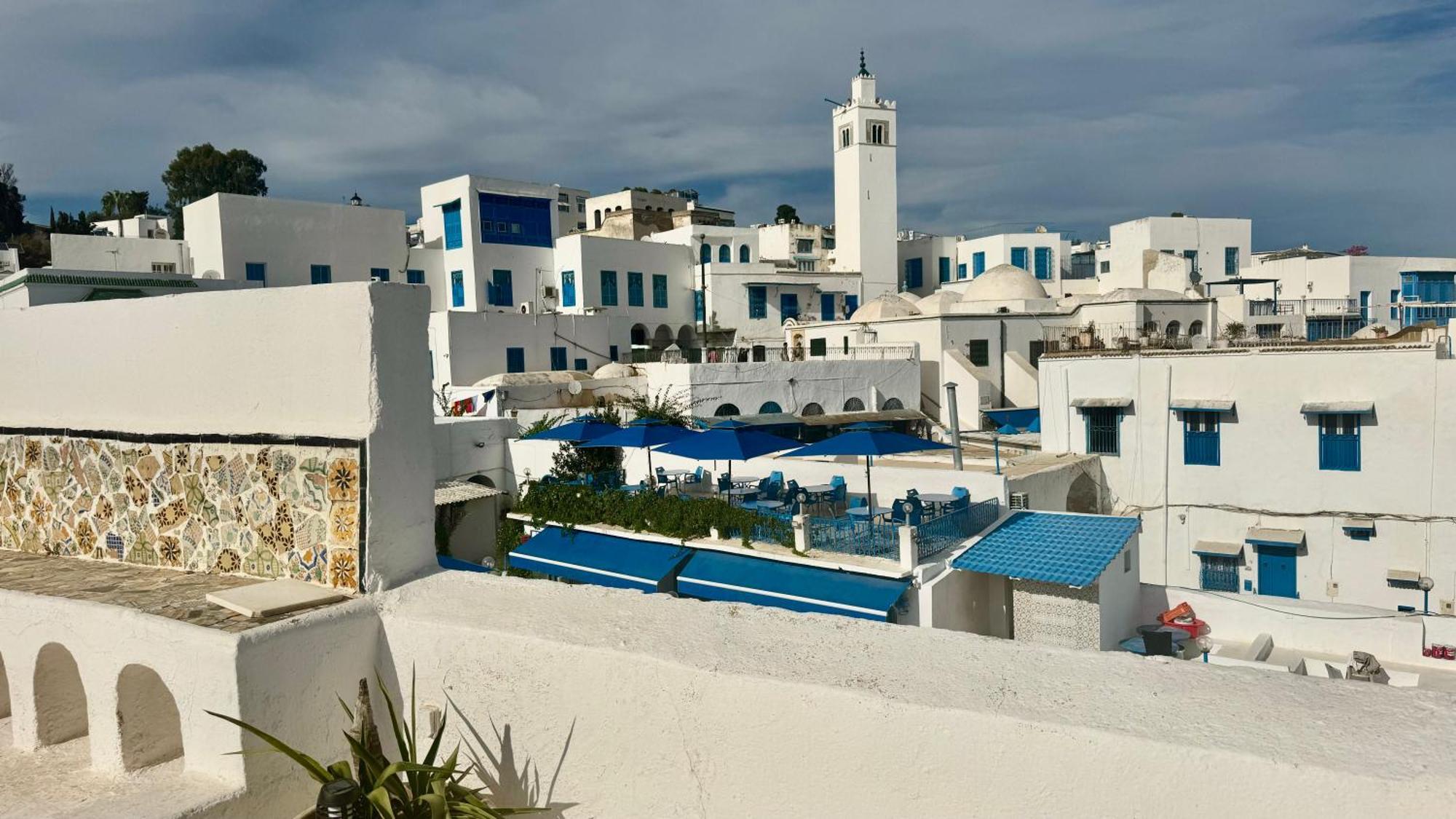 Panoramic 360 Degrees View Sidi Bousaid Sidi Bou Ali Kültér fotó