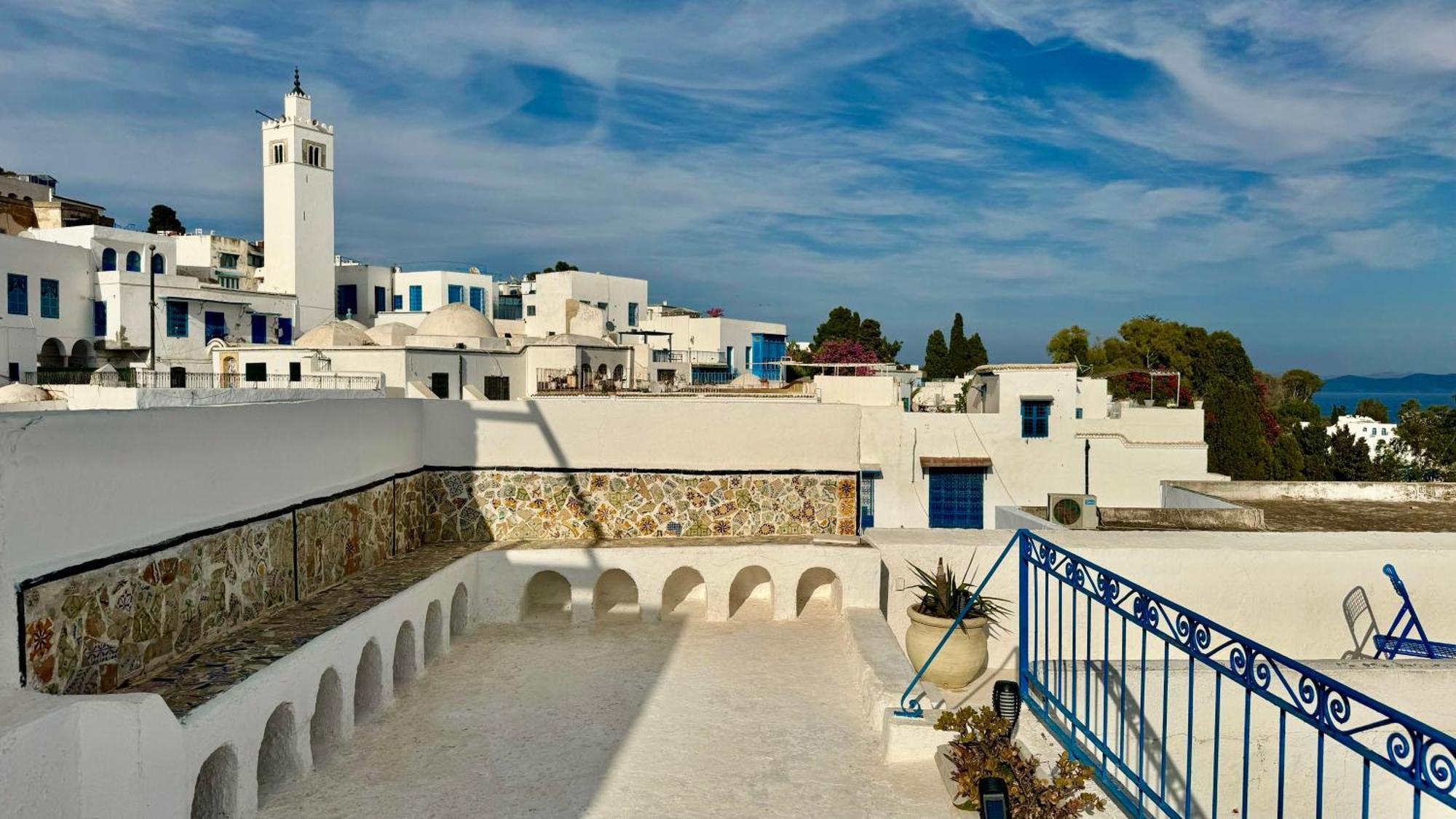 Panoramic 360 Degrees View Sidi Bousaid Sidi Bou Ali Kültér fotó